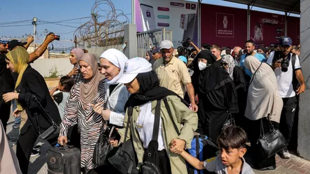 Granița cu Egiptul a fost deschisă! Primii cetățeni străini care au ieșit din Fâșia Gaza nu sunt români