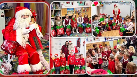 Campania „Prietenii lui Moș Crăciun” a ajuns la final! Peste 500 de copilași au primit cadouri, în acest an, datorită vouă, celor care ați făcut donații - GALERIE FOTO/VIDEO