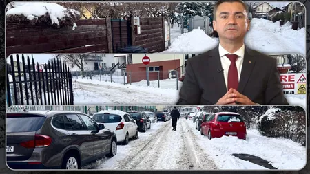 Mihai Chirica, primarul mazac al Iașului! Nu a fost în stare să își dea zăpada nici din propria curte - FOTO