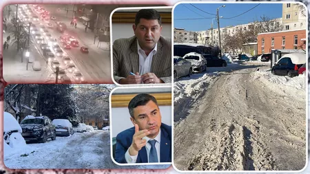 Prefectul Bogdan Cojocaru, atac la primarul Mihai Chirica după dezastrul din ultimele zile: „Nu am văzut utilaje la stradă, oamenii au stat 4-5 ore în mașini, fără să poată înainta” - FOTO