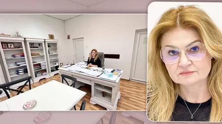 Cristina Dobre este managerul de spital cu cel mai luxos birou! Medicul nu s-a uitat la bani când şi-a ales mobilierul premium! Costurile au fost pe măsură - FOTO