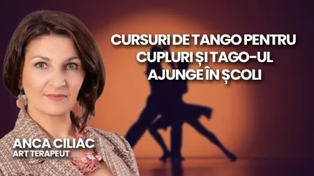 LIVE VIDEO - Anca Ciliac, art terapeut discută în emisiunea BZI LIVE despre cursurile de tango pentru cupluri în luna iubirii
