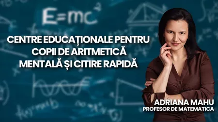 LIVE VIDEO - Adriana Mahu, profesor de matematică și administrator al centrelor educative SmartyKids, discută în emisiunea BZI LIVE despre aritmetica mentală 