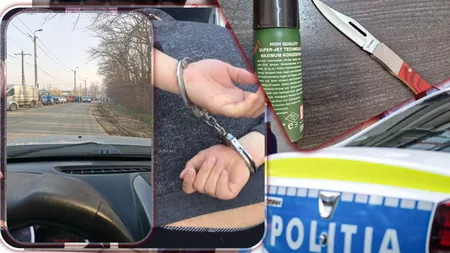 Conflict sângeros, evitat la milimetru în bazarul din Iași. Un individ înarmat cu un briceag și un spray cu piper a fost „vedeta”. Polițiștii locali au intrat în el ca în pâine - FOTO