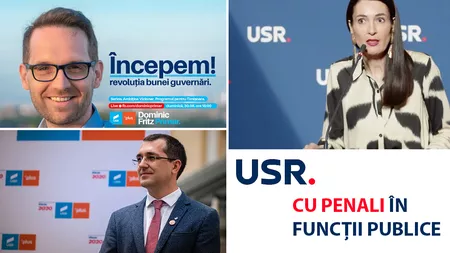 USR candidează cu penali în funcții publice! Partidul neomarxist are mai mulți urmăriți penali candidați decât toate partidele la un loc