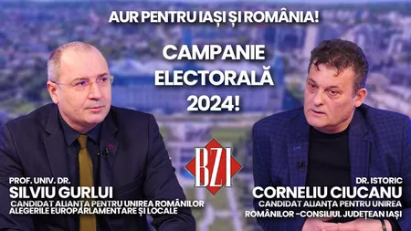 LIVE VIDEO - Campanie electorală 2024! Candidații AUR la alegerile europarlamentare și locale, prof. univ. dr. Silviu Gurlui şi dr. ist. Corneliu Ciucanu, vin la BZI LIVE pentru a-şi prezenta proiectele pentru comunitatea ieșeană - FOTO