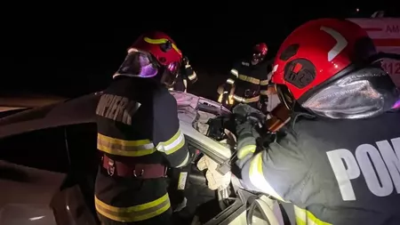 Accident rutier grav în județul Prahova, în noaptea de Înviere! Trei persoane au ajuns la spital de urgență