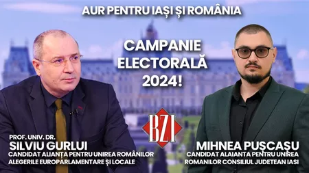 LIVE VIDEO - Campanie electorală 2024! Candidații AUR la Alegerile europarlamentare și locale, prof. univ. dr. Silviu Gurlui şi Mihnea Pușcașu, invitați la BZI LIVE pentru a-şi prezenta proiectele, inițiativele și strategiile pentru români - FOTO