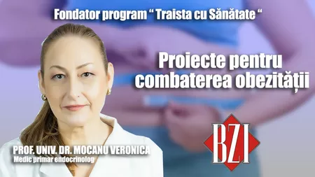 LIVE VIDEO - Prof. univ. dr. Veronica Mocanu, medic primar endocrinolog, discută în emisiunea BZI LIVE despre proiectele pentru combaterea obezității - FOTO