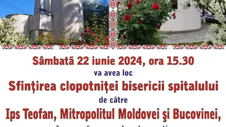 Programul evenimentelor care vor avea loc în Arhiepiscopia Iaşilor, în perioada 16-22 iunie 2024