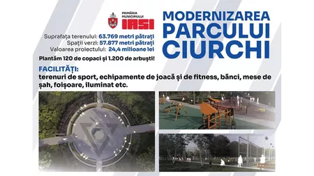 Proiectul de amenajare a Parcului Ciurchi a intrat pe linie dreaptă! Trei oferte financiare au fost depuse în cadrul licitației