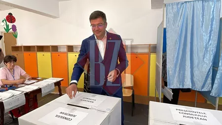 Costel Alexe, președintele Consiliului Județean Iași, a votat la alegerile locale și europarlamentare - FOTO, VIDEO