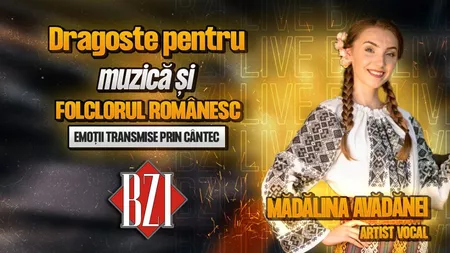 LIVE VIDEO - Mădălina Avădănei, artist vocal, povestește pentru BZI LIVE despre noile sale proiecte muzicale