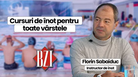 LIVE VIDEO - Florin Sabaiduc, instructor de înot, discută în emisiunea BZI LIVE despre cum să ne pregătim pentru sezonul estival mergând la cursurile de înot și scuba diving