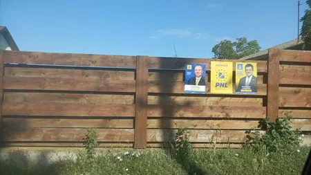 Legea electorală, încălcată la Lețcani. Mai multe afișe ale candidaților PNL nu au fost date jos - UPDATE