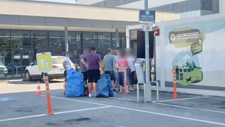 Probleme la punctul de reciclare de la Lidl Poitiers. Clienții s-au enervat pentru că au așteptat 40 de minute din cauza defecțiunilor aparatelor