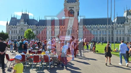 A început cel mai mare concurs de șah pentru copii din Europa. S-au adunat 2.000 de concurenți în fața Palatului Culturii