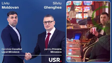 Jocurile din campania electorală! Un USR-ist, candidat la Primăria Miroslava, a declarat război sălilor de jocuri, dar a fost fotografiat în cazinou: „Poza a fost pusă să-mi facă rău” - FOTO