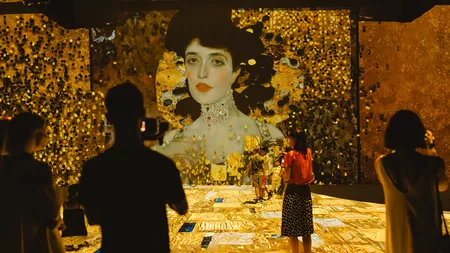 Spectacolul multimedia, „Gustav Klimt”, cu proiecții 360, ajunge la MINA Pop Up Iași din Palas Campus, pe 29 iulie