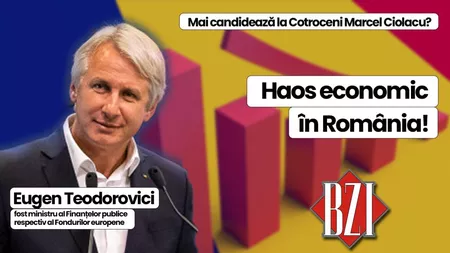 LIVE VIDEO - Fostul ministru al Finanțelor și Fondurilor europene, Eugen Teodorovici, face o nouă fierbinte și realistă analiză despre cele mai grave probleme economice, sociale și geopolitice la BZI LIVE