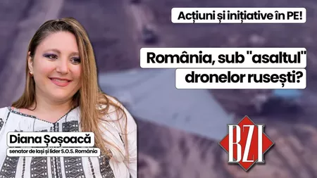 LIVE VIDEO - Europarlamentarul Diana Șoșoacă, lider S.O.S. România, revine într-o emisiune BZI LIVE spectaculoasă și cu dezvăluiri teribile despre viitorul Uniunii Europene și al României