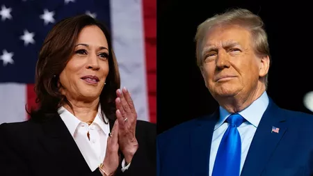 Kamala Harris versus Donald Trump. Ce spune primul sondaj