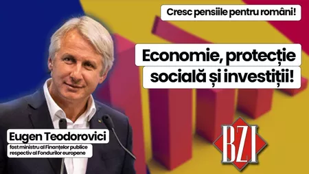 LIVE VIDEO - Eugen Teodorovici, fost ministru al Finanțelor publice respectiv al Fondurilor europene, dialoghează la BZI LIVE pe cele mai fierbinți și controversate subiecte ale verii