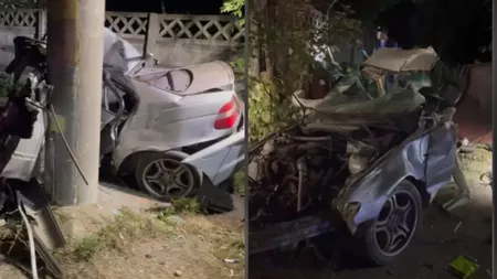 Au apărut noi ipoteze în cazul tinerilor polițiști morți în accident. Conduceau o mașină tunată, cu aproape 200 de km/h