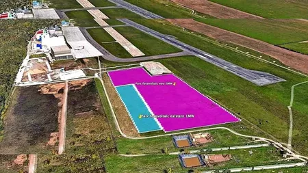 Agenția pentru Protecția Mediului Iași, undă verde pentru construirea parcului fotovoltaic de la aeroport. Proiectul depășește 14.000.000 de lei