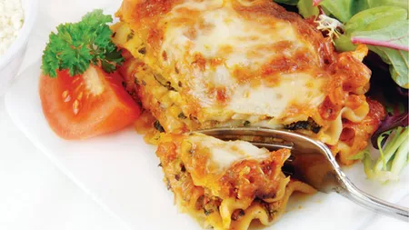 Cea mai gustoasă lasagna cu legume. Rețetă ideală pentru vegetarieni