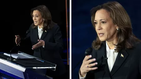 Controversa momentului privind dezbaterea din SUA: Kamala Harris este acuzată că ar fi primit răspunsurile în cască