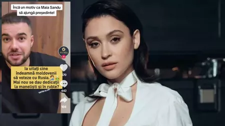 Irina Rimes sare la gâtul maneliștilor din România! Culiță Sterp a făcut propagandă pentru candidatul pro-rus Stoianoglo