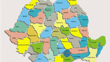 Iata cum arata harta Romaniei acum 60 de ani. Ce judete nu existau atunci - FOTO
