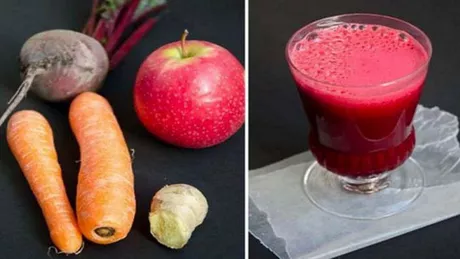 Ce se întâmplă când combinați sfecla roșie morcovul și merele Doar un pahar de suc distruge