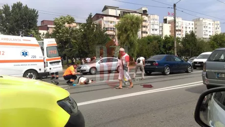 ExclusivUpdate Accident mortal in zona Nicolina O batranica a fost acrosata violent de un BMW - FOTO LIVE VIDEO