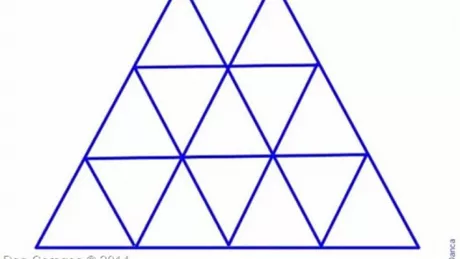  Cate triunghiuri vezi in aceasta imagine 9337 dintre oameni NU STIU raspunsul corect