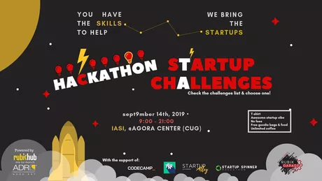 Concursul Startup Challenges Hackathon are loc saptamana aceasta la Iasi