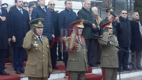 Un nou comandant la Garnizoana militara din Copou. A fost instalat chiar astazi - FOTO LIVE VIDEO