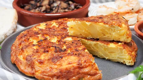 Tortilla spaniola dupa reteta lui Jamie Oliver