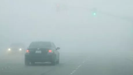 Avertizare pentru șoferi. Ceață densă în 18 județe