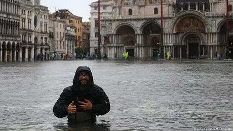 Inundații la Veneția. Alertă și pentru locuitorii Florenței