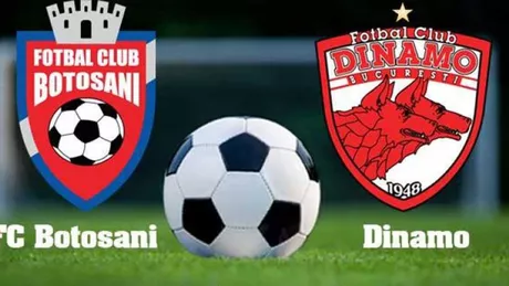 FC Botoșani a învins Dinamo București cu scorul de 1-0