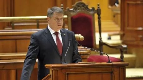 Klaus Iohannis participa la şedinţa solemnă din Parlamentul României - LIVE VIDEO