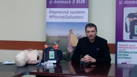 O asociaţie donează un defibrilator Spitalului din Paşcani. Se trage un semnal de alarmă - VIDEO