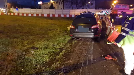 Accident rutier la intrarea în Iași. Au fost implicate două mașini - FOTO