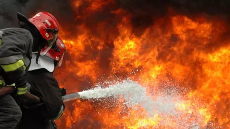 Incendiu violent provocat în mod intenţionat în judeţul Neamţ