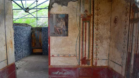Băile Centrale din Pompeii au fost redeschise