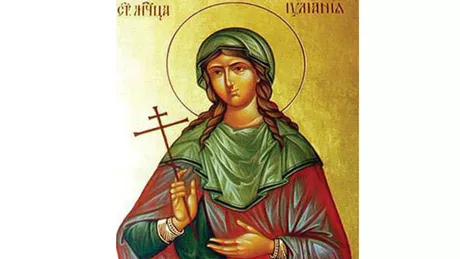 21 decembrie - În calendarul ortodox este prăznuită Sfânta Muceniță Iuliana din Nicomidia