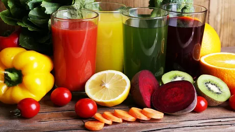 Cura de detoxifiere cu sucuri din fructe şi legume
