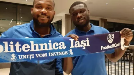 Politehnica Iași a semnat cu doi jucători Omoh și Luckassen